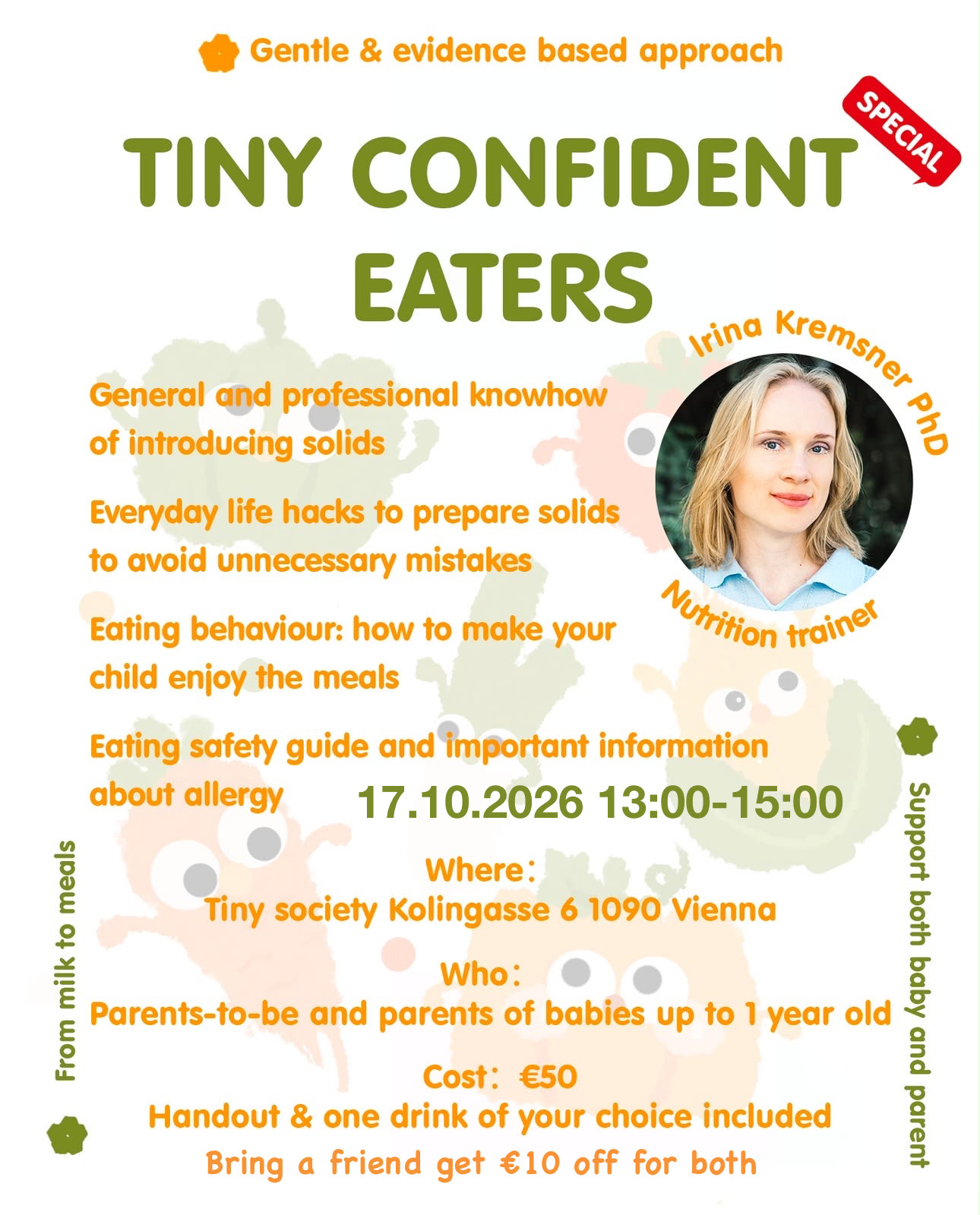Baby food banner